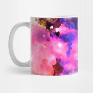 Pink and Purple Space Nebula Mug